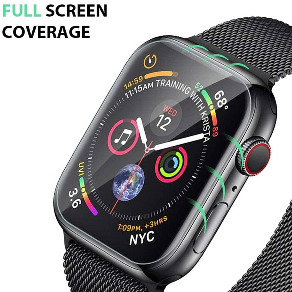 Screen Protector Clear Full Protective Film for Apple Watch - Premium Apple Watch Accessories from Dressmycell.com - Just $14.00! Shop now at Dressmycell.com Screen Protector Clear Full Protective Film for Apple Watch - Premium Apple Watch Accessories from Dressmycell.com - Just $14.00! Shop now at Dressmycell.com